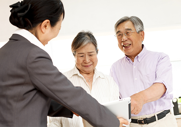 顧客の話に耳を傾けてくれ、何でも話しやすい